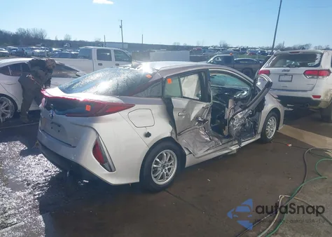 2018 Toyota Prius Prime Premium from USA, damaged, VIN JTDKARFP3J3071952